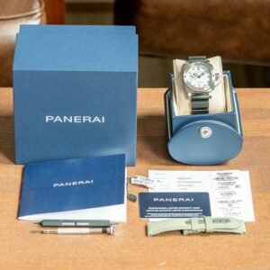PANERAI SNEAKER PAM02223 WATCH WHITE DIAL RUBBER STRAP 42MM - Image 3