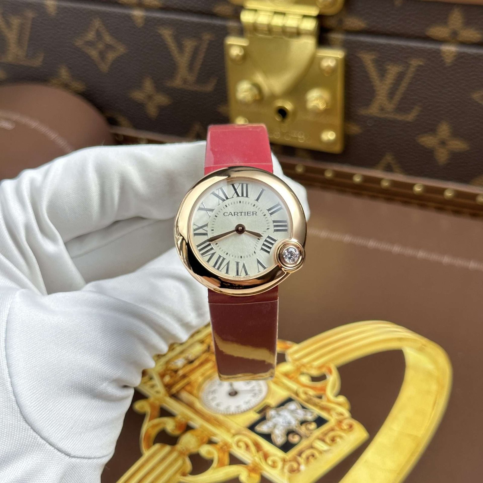 Cartier Ballon Blanc Knock Off Watches Women Movement Quartz AF Factory 30mm