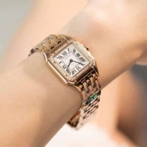 Cartier Panthere Women’s Replica Watch Rose Gold Quartz 27mm - Image 7