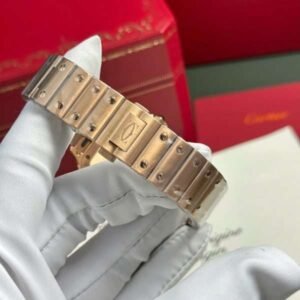 Cartier Santos Womens Replica Watch White Dial BV Factory 35.2mm - Image 3