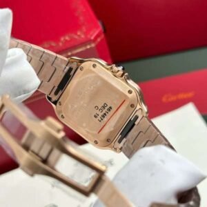 Cartier Santos Womens Replica Watch White Dial BV Factory 35.2mm - Image 5