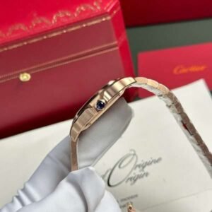 Cartier Santos Womens Replica Watch White Dial BV Factory 35.2mm - Image 7