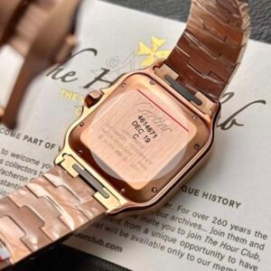 Cartier Santos Replica Watch Rose Gold BV Factory 39.8mm - Image 5