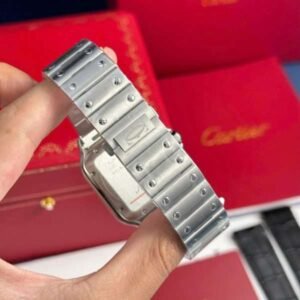 Cartier Santos WSSA0064 Replica Watch Brown Dial BV Factory 39.8mm - Image 3
