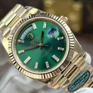Rolex Day-Date Geen Dial Calibre 3255 Movement Super Clone RC Factory 40mm - Heavyweight - Image 4