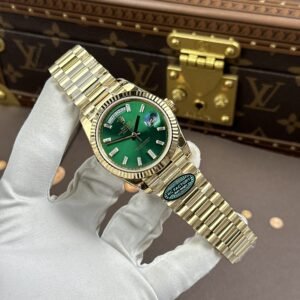 Rolex Day-Date Geen Dial Calibre 3255 Movement Super Clone RC Factory 40mm - Heavyweight - Image 3