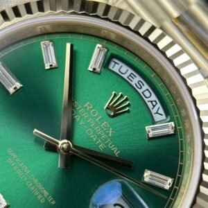 Rolex Day-Date Geen Dial Calibre 3255 Movement Super Clone RC Factory 40mm - Heavyweight - Image 5