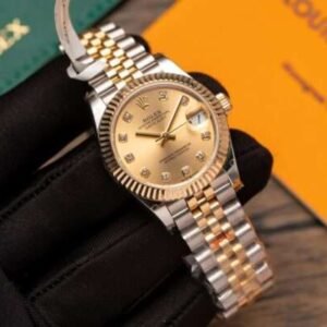 Rolex Rep 11 Watch DateJust Women’s Genuine Gold Wrapped GM Factory 31mm - Image 8