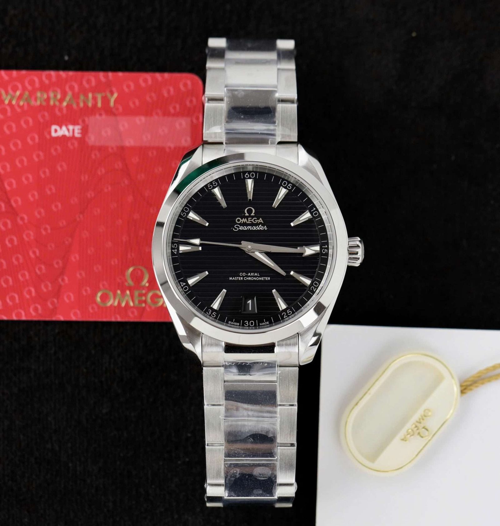 Omega Seamaster Aqua Terra 150M Black Dial Horizontal Stripes VS Factory 41mm