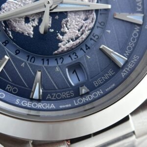 Omega Seamaster Aqua Terra Worldtimer Dial Blue Replica Watch VS Factory 43mm - Image 3