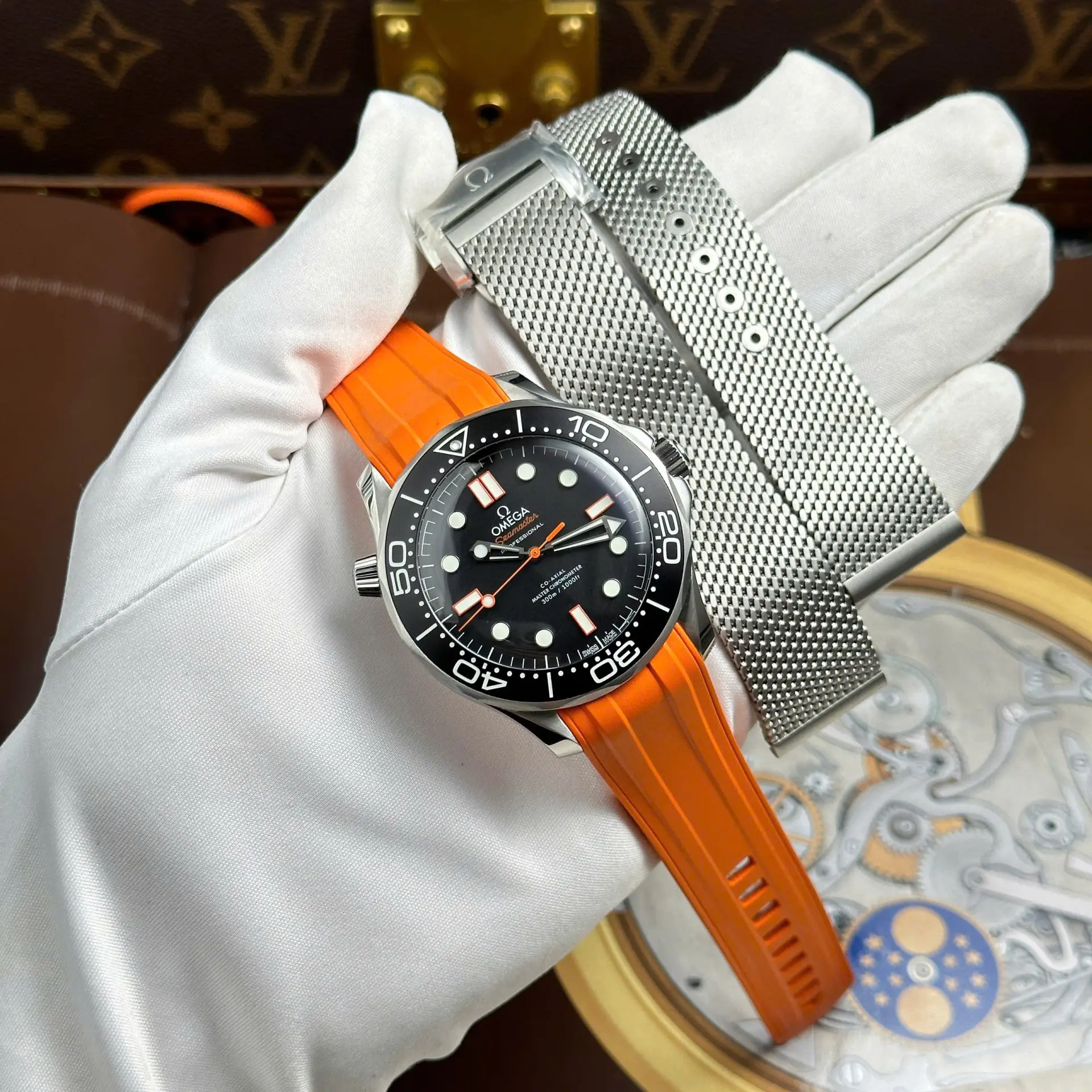 Omega Seamaster Diver 300M Black Dial Calibre 8806 Movement VSF 42mm