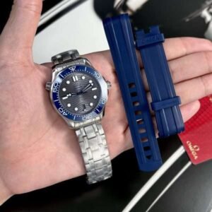 Omega Replica Watch Seamaster Diver 300M Gray Dial VS Factory 42mm - Image 1