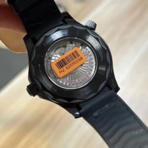 Omega Seamaster Replica Watch Black Ceramic Case Rubber Strap VS Factory 42mm - Image 3
