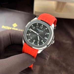 Patek Philippe Aquanaut 5167A Red Rubber Strap Replica - Image 3