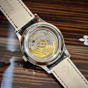 Patek Philippe Complications 5205G Blue Dial Leather Strap - Image 4