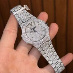 Patek Philippe Nautilus 5719 Diamond Watch Replica Swiss Movement - Image 7