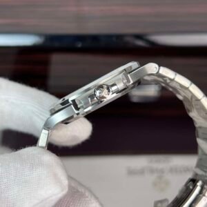 Patek Philippe Nautilus 5723 Replica 11 Watch Blue Dial With Diamond Bezel 40mm - Image 3