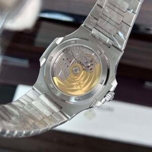 Patek Philippe Nautilus 5723 Replica 11 Watch Blue Dial With Diamond Bezel 40mm - Image 5