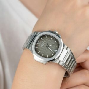 Patek Philippe Nautilus 7118 Replica Watch Grey Dial 35.2mm - Image 5