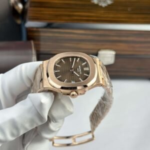 Patek Philippe Nautilus 5711 Refined Full Options Customs 18K Gold Wrapped 40mm - Image 3