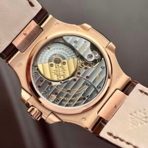 Patek Philippe Nautilus 5712 Chocolate Dial Leather Strap GR Factory 40mm - Image 5
