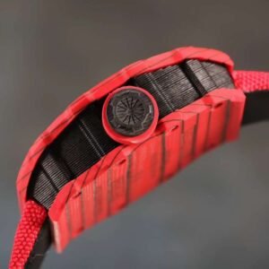 Richard Mille Best Replica Watch RM12-01 Tourbillon Carbon Red 40mm - Image 4