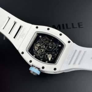 Richard Mille Replica 1:1 Watch RM055 Ceramic Bubba Wasson Blue Factory BBR 45mm - Image 5