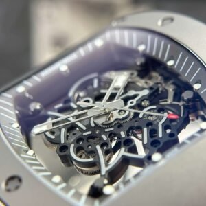 Richard Mille RM055 Bubba Watson Grey Ceramic Rubber Strap - Image 2