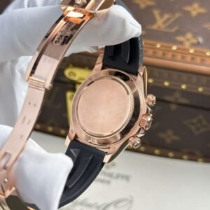 Rolex Cosmograph Daytona 116515LN Rose Gold Plated Black Dial 40mm - Image 11