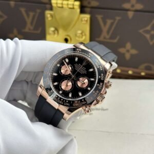 Rolex Cosmograph Daytona 116515LN Rose Gold Plated Black Dial 40mm - Image 5