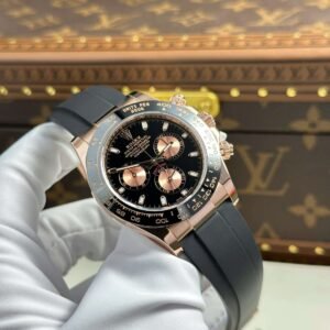 Rolex Cosmograph Daytona 116515LN Rose Gold Plated Black Dial 40mm - Image 4