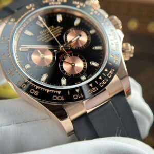 Rolex Cosmograph Daytona 116515LN Rose Gold Plated Black Dial 40mm - Image 3