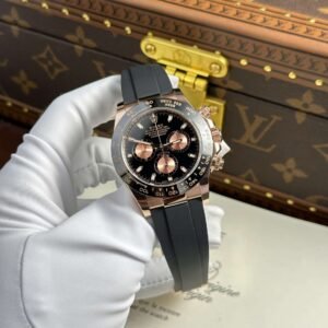 Rolex Cosmograph Daytona 116515LN Rose Gold Plated Black Dial 40mm - Image 6