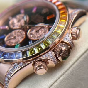 Rolex Cosmograph Daytona Rainbow 116595 40mm Diamond Watch - Image 6
