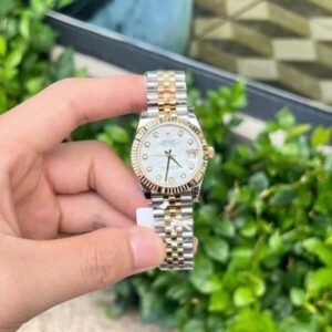 Rolex DateJust 18K Gold Plated Mother-of-Pearl Dial 31 - Image 4