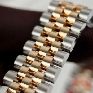 Rolex Replica 1:1 Watch DateJust Women’s Genuine Gold Wrapped Brown Dial GM Factory 31mm - Image 4