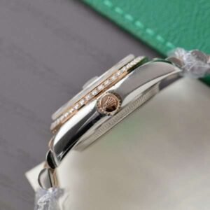 Rolex Rep 11 Watch DateJust MOP Moissanite Diamond Bezel EW 36mm - Image 5