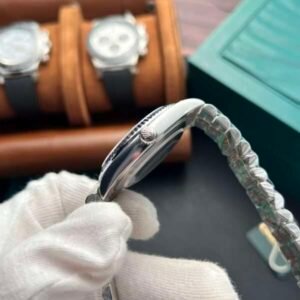 Rolex Replica Watch DateJust 126334 Grey Dial Luminous Markers Clean Factory 41mm - Image 3