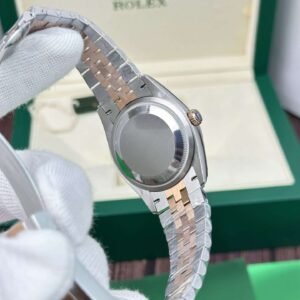 Rolex Replica 11 Watch Datejust Rose Gold Plated Chocolate Dial EW Factory 36mm - Image 3