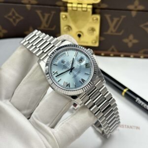 Rolex Day-Date Ice Blue Dial Calibre 3255 Movement Super Clone RCF 40mm - Heavyweight - Image 3