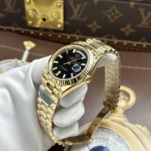 Rolex Day-Date Black Dial Calibre 3255 Movement RC Factory 40mm - Heavyweight - Image 8