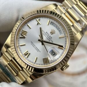 Rolex Day-Date Silver Dial Calibre 3255 Movement Super Clone RC Factory 40mm - Heavyweight - Image 4