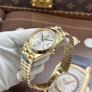 Rolex Day-Date Silver Dial Calibre 3255 Movement Super Clone RC Factory 40mm - Heavyweight - Image 7