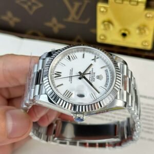 Rolex Watches Day-Date White Dial Weight 40mm - Image 4
