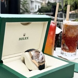 Rolex Sky-Dweller 336235 Chocolate Dial Rubber Strap 42mm - Image 4