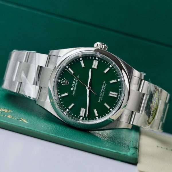 Dong-Ho-Rolex-Replica-Oyster-Perpetual-126000-Mat-Xanh-La-Cay-May-Clean-41mm-1-600x600-1.jpg