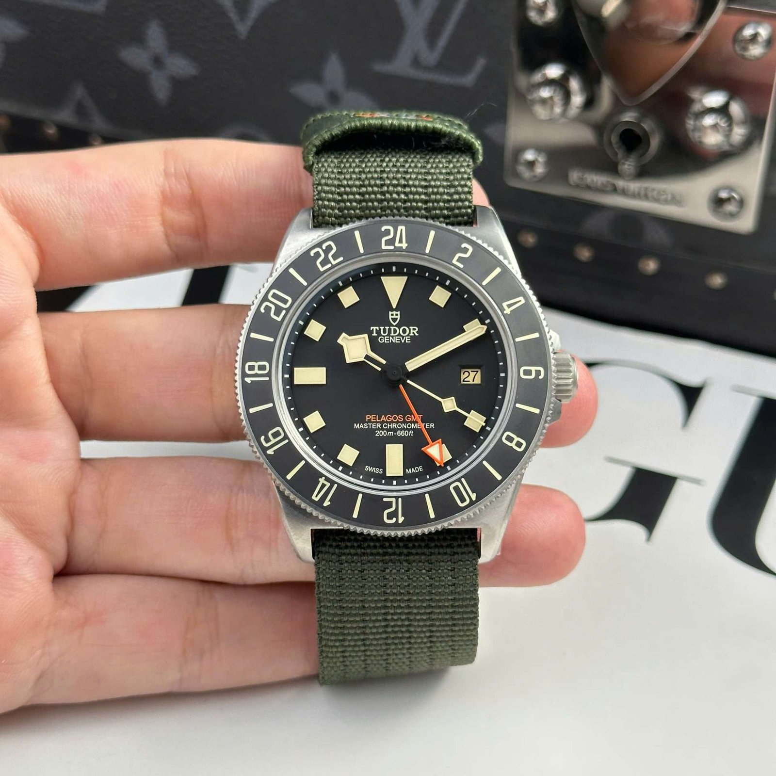 Tudor Pelagos FXD GMT Fake Watch Dial Black Automatic Movement M+ Factory 42mm