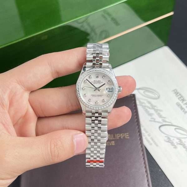 Rolex Replica 1:1 Watch DateJust MOP Mother of Pearl Dial Women’s EW Factory 31mm
