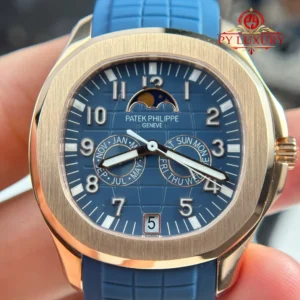 Patek Philippe Aquanaut 5261R Blue Dial Rubber Strap 40mm - Image 4