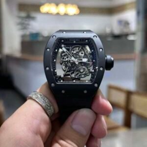 Richard Mille RM055 Black Ceramic Replica 1:1 Watch 45mm - Image 1